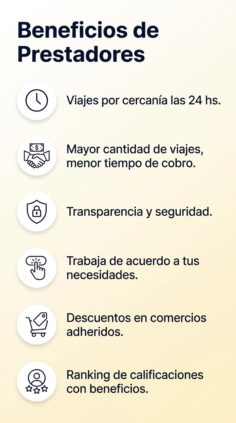 Beneficios Prestadores Towy's
